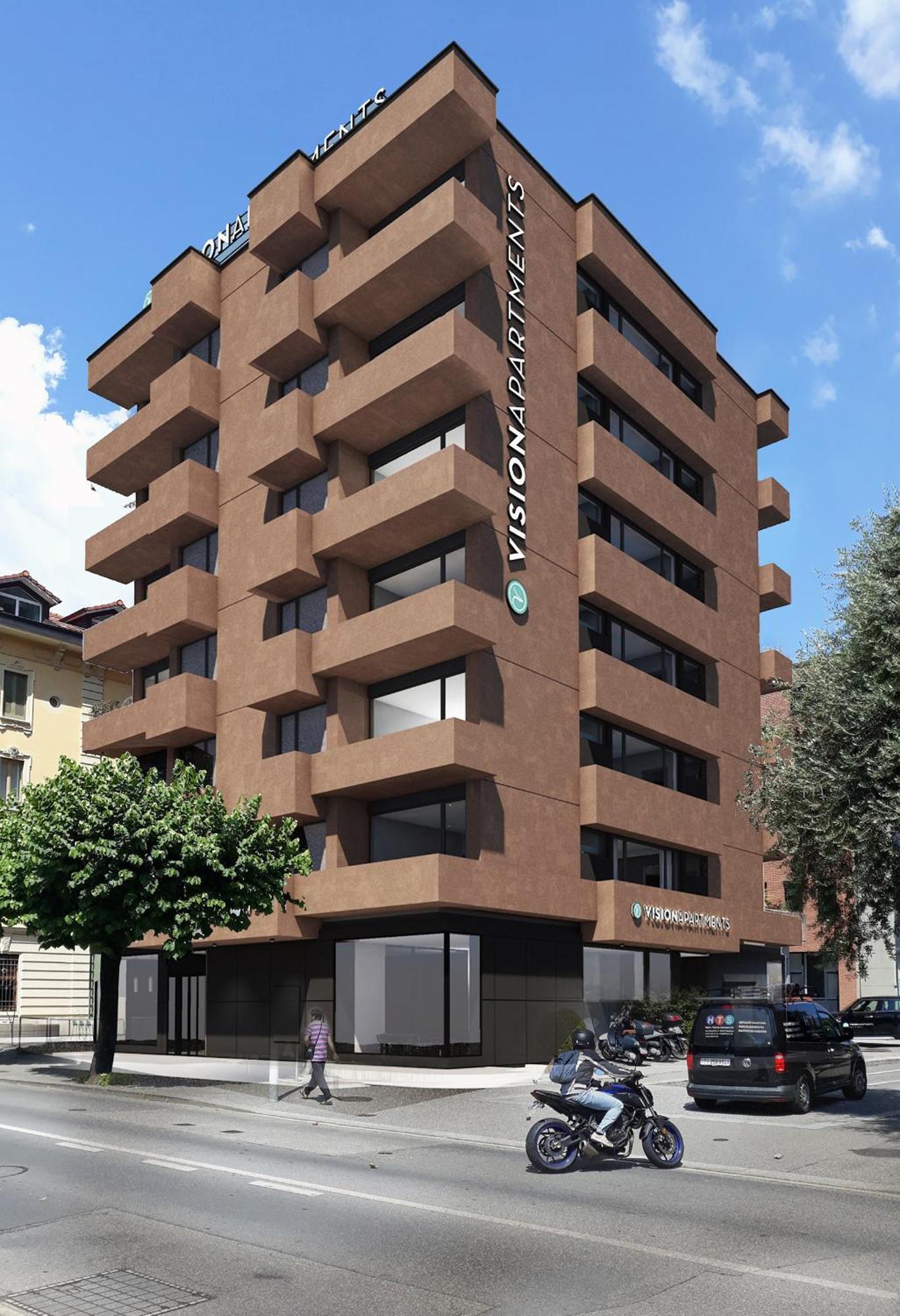 Visionapartments Lugano Luaran gambar