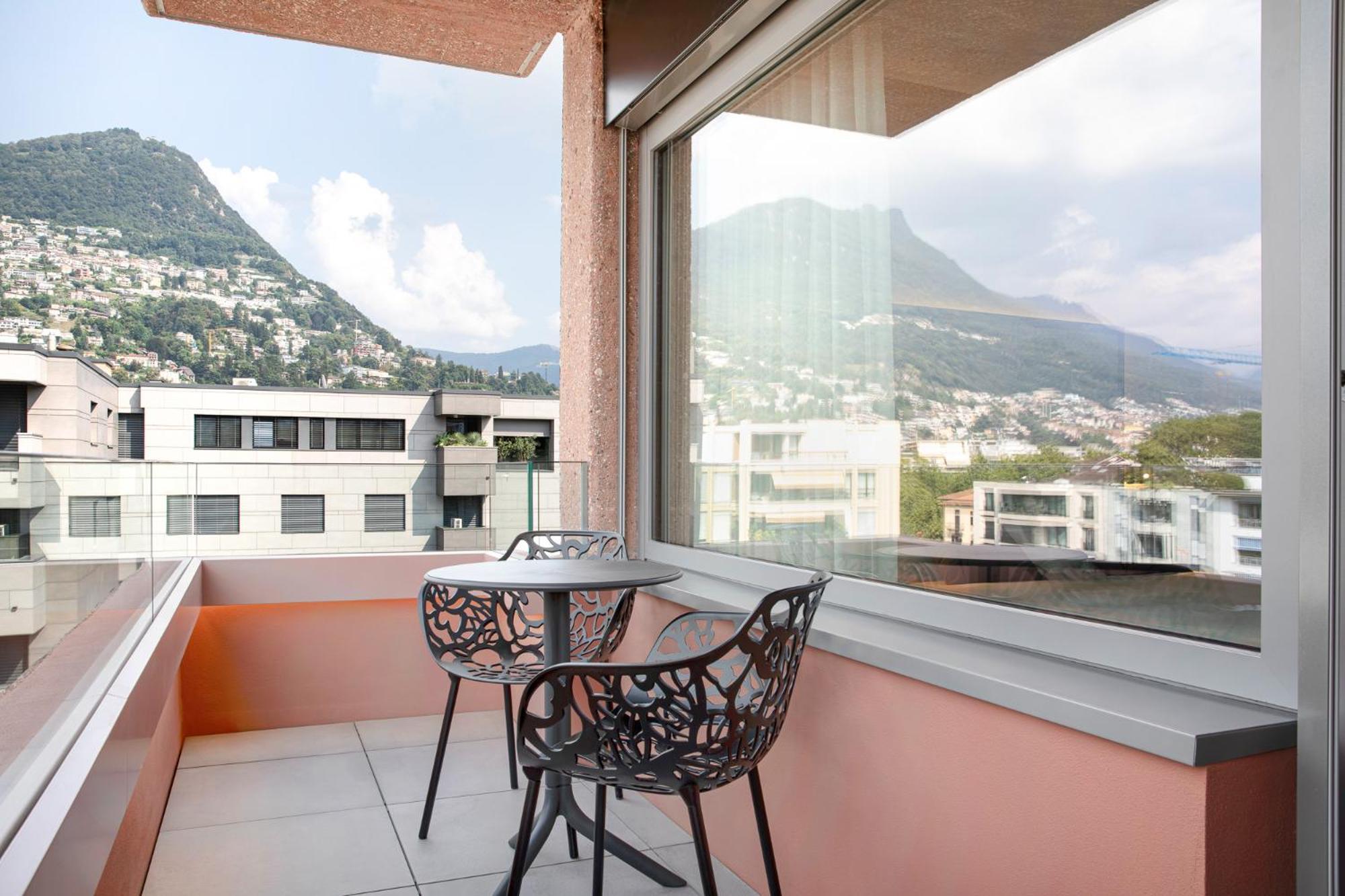 Visionapartments Lugano Luaran gambar